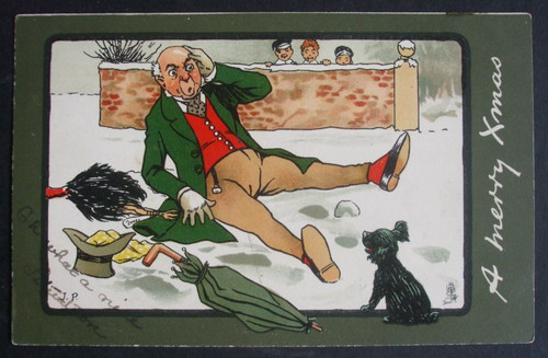 Old raphael tuck christmas - old,