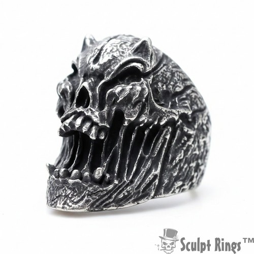 Sculpt rings savage skull - rings™,