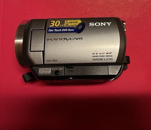 Sony handycam dsr sr50 30gb - handycam,