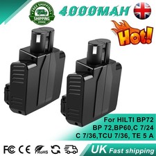 2x Batteria per Hilti NiMH 24V Hilti BP72 BP60 331530 BP40 C 7/24 C 7/36 TCU 7/36