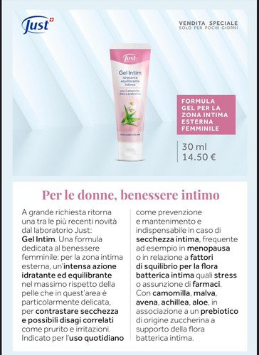Gel intim 30ml just - intim,