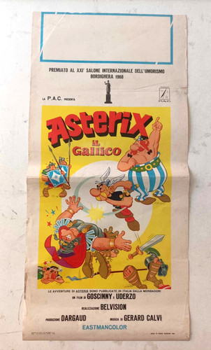 Locandina originale asterix - locandina,