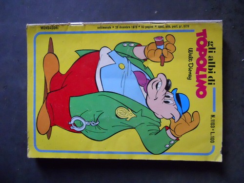 Albi topolino 1103 - albi, n°1103