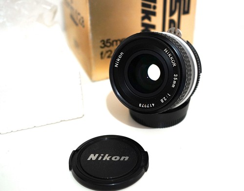 New mint nikon nikkor 35mm - nikon,