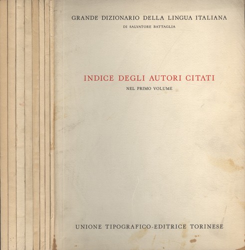 Grande dizionario della - , lingua