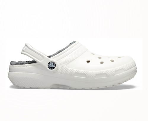 Crocs pile foderato bianco - foderato,