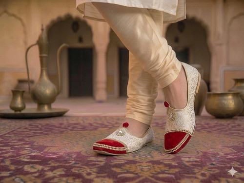 Scarpe uomo indiane fatte a - da,
