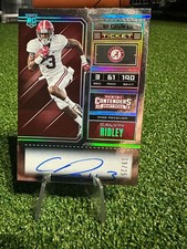 Contenders Draft Picks 2018 - Biglietto RPS College Calvin Ridley #110/25