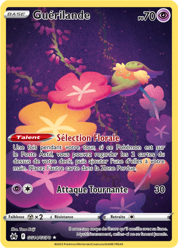 Carte pokémon guérilande - pokémon,