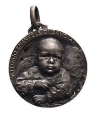 DN - Medaglia - 12 Febbraio 1937 Nascita Vittorio Emanuele di Savoia - 13566