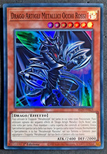 DRAGO ARTIGLI METALLICI OCCHI ROSSI Super Rara in Italiano  ALIN-IT025 YUGIOH