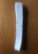 CINTURA BIANCA ARTI MARZIALI 0 / 130 - Judo Karate Aikido White Belt - NEW NUOVA