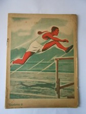 QUADERNO SPORTIVO a quadretti-vintage anni 40/50-non scritto