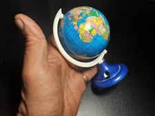 TEMPERAMATITE APPUNTALAPIS A FORMA DI MAPPAMONDO IN OTTIMO STATO ALTEZZA 13,5 CM