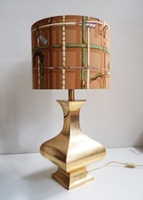 Brass vintage table lamp /