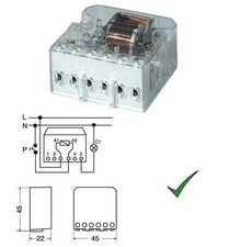 Relè Relay 230V 230Vca Passo