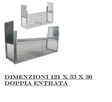 Gabbia Trappola a 2 entrate