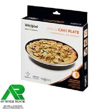 TORTIERA CRISP WHIRLPOOL MICROONDE 28X26X4cm AVM280 MEDIUM CAKE PLATE