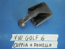CUFFIA  COPRI LEVA CAMBIO CON POMELLO  VW VOLKSWAGEN GOLF 6