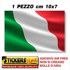 Adesivo BANDIERA ITALIANA