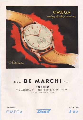Pubblicita 1949 omega - pubblicita',