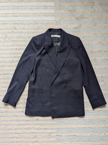 Giacca blazer doppiopetto zara - blazer,
