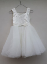 ANNI 90 2000 - VESTITO DAMIGELLA BAMBINA FATTO A MANO - VELO - H.80 CM L.30 CM