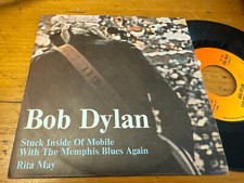 7"  ITALY 1976 Bob Dylan – Stuck Inside Of Mobile With The Memphis   COME NUOVO