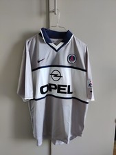 Psg Away Shirt 2000-2001 Paris Saint Germain Nike Jersey Very Rare Size L