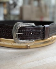 Cintura Grants pelle marrone