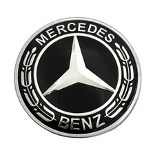 Mercedes black hood laurel - hood,