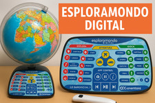 mappamondo interattivo clementoni sapientino più, esplorando real time