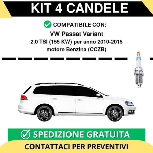 Kit candele per passat - 4,