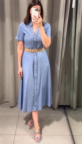 Zara nuovo abito - abito, blu