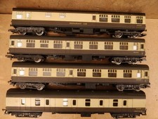 4x Lima BR Western Region Mk1 Coaches for Hornby OO Gauge Train Sets.