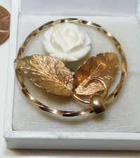 Vintage Firmato Fiore