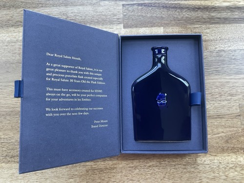 Royal salute year old flask - year,