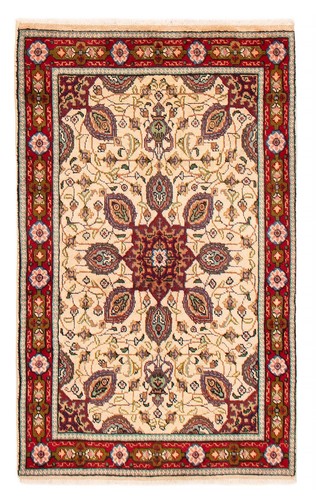 Tappeto vintage panna