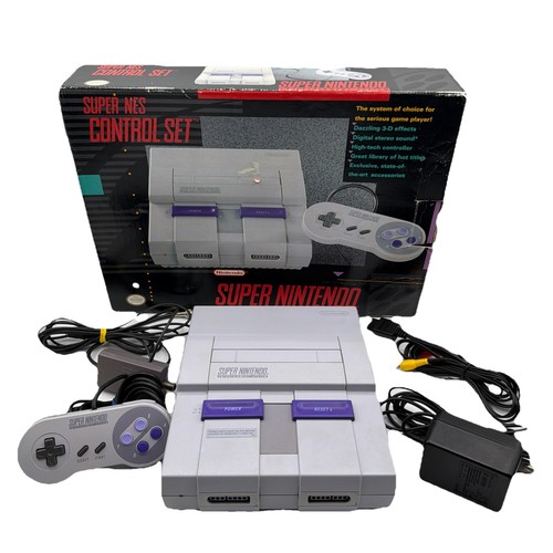Console super nintendo snes - console,