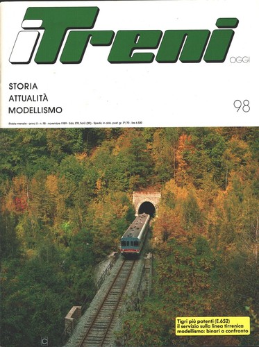 Rivista treni anno 98 - treni,