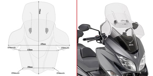 Givi solo parabrezza - givi,