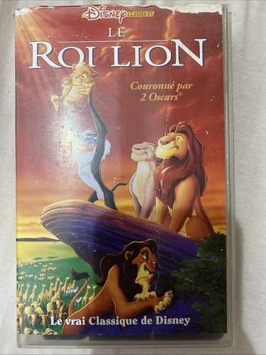 Videocassetta disney leone - re,