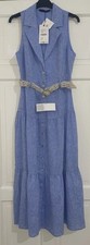 ABITO CAMICIA MIDI SMANICATO