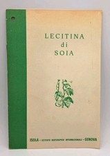 Lecitina di soia istituto bioterapico internazionale 1979 colesterolo