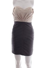 LIPSY Abito da cocktail Donna Abito Taglia IT 38 crema-grigio scuro elegante