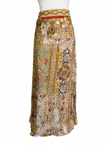 Maxi gonna 100 seta nuova - maxi, con