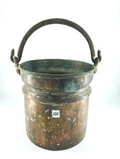 Secchio in rame antico