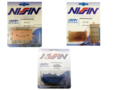 Kit pastiglie freno nissin - pastiglie,