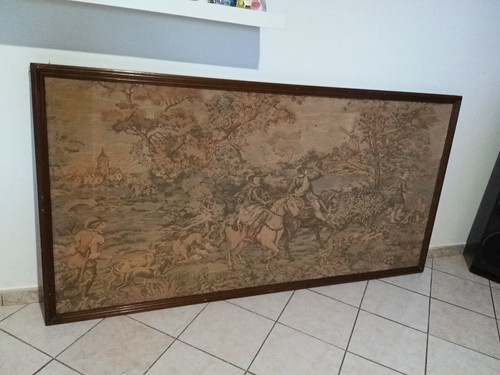 Quadro antico 206x106cm - 206x106cm, cucito