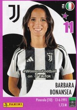Panini, Calciatrici 2024-2025: figurina 100 Barbara Bonansea (Juventus)